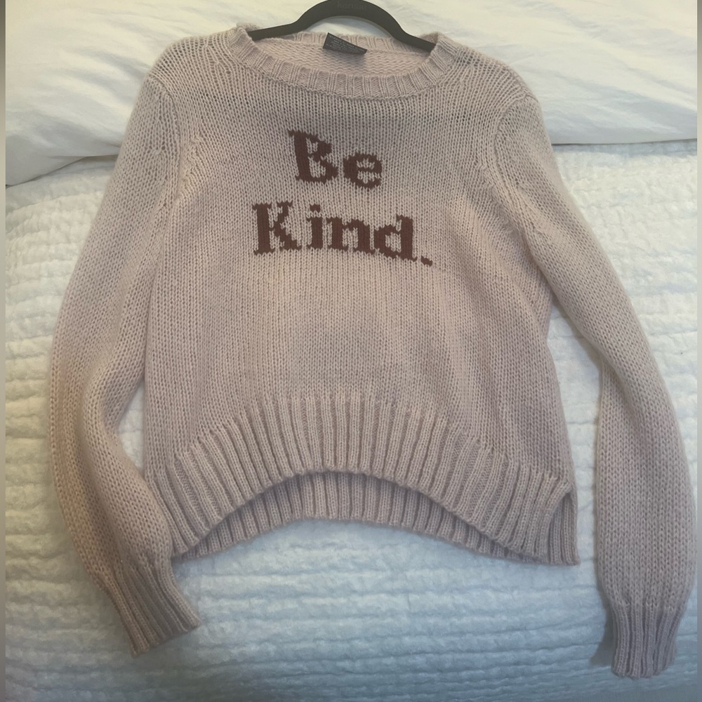 Be Kind Wooden Ships Sweater